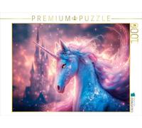 CALVENDO Puzzle Magie de la Licorne Gardien du Royaume | 1000 pièces 64 x 48 cm Photo Puzzle pour Heures de Bonheur