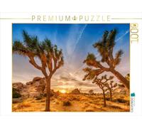 CALVENDO Puzzle Magnifique Coucher de Soleil dans Le Parc National de Joshua Tree 1000 Pieces 64 x 48 cm from Melanie Viola