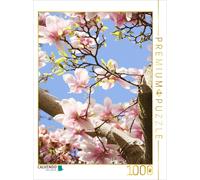CALVENDO Puzzle Fleurs de Magnolia sur Fond de Ciel Bleu 1000 Pieces 48 x 64 cm from Gisela Kruse