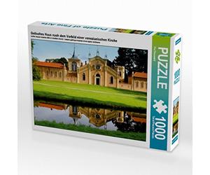 CALVENDO Puzzle Maison Gothique inspirée d'une église vénitienne 1000 Pieces 64 x 48 cm from Pia Thauwald