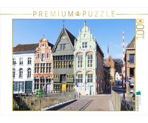 CALVENDO Puzzle Maison Saint-Joseph, Maison Diable et paradisiaque sur Le Pont de la Grue dans Les Malines Belges | 1000 pièces Taille de la Pose 64 x 48 cm Puzzle Photo pour des Heures heureuses