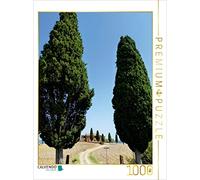 CALVENDO Puzzle Maison Toscane I Cipressini 1000 Pieces 48 x 64 cm from Die Toskanamalerin und Gute-Laune-Bilder-Huwer