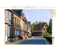 CALVENDO Puzzle Maisons à colombages dans l'œil de Beuvron dans Le Pays d'Auge | Taille de la Pose cm Puzzle Photo pour des Heures heureuses