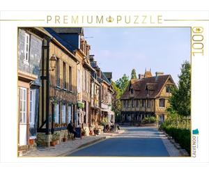 CALVENDO Puzzle Maisons à colombages dans l'œil de Beuvron dans Le Pays d'Auge | Taille de la Pose cm Puzzle Photo pour des Heures heureuses