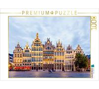 CALVENDO Puzzle Maisons de guilde à la Grand-Place d'Anvers 1000 Pieces 64 x 48 cm from Werner Dieterich