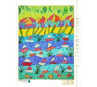 CALVENDO Puzzle Maisons en Bord de mer 1000 Pieces 48 x 64 cm from Sarnade