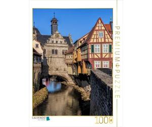 CALVENDO Puzzle Malerwinkel Marktbreit Unterfranken 1000 Teile Puzzle Hoch 1000 Pieces 48 x 64 cm from Haenson