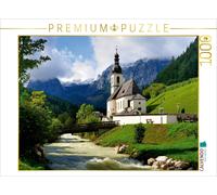 CALVENDO Puzzle Malerwinkel Pfarrkirche St.Sebastian 1000 Teile Puzzle quer 1000 Pieces 64 x 48 cm from Dieter Wilczek