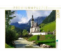 CALVENDO Puzzle Malerwinkel Pfarrkirche St.Sebastian 1000 Teile Puzzle quer 1000 Pieces 64 x 48 cm from Dieter Wilczek