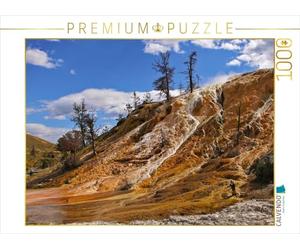 CALVENDO Puzzle Mammoth Hot Springs Yellowstone 1000 Teile Puzzle quer 1000 Pieces 64 x 48 cm from Silvia Drafz