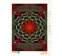 CALVENDO Puzzle Mandala - Happiness in Love | 1000 pieces, finished size 25.2 ×