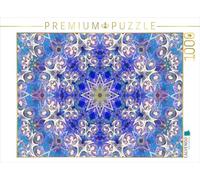 CALVENDO Puzzle Mandala Indigoblaues Universum 1000 Teile Puzzle quer 1000 Pieces 64 x 48 cm from Alaya GADEH