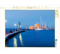 CALVENDO Puzzle Mandraki-Hafen in der Stadt Rhodos auf der Insel Rhodos 1000 Tei