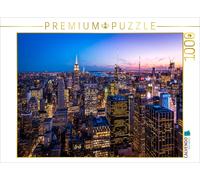 CALVENDO Puzzle Manhattan mit Empire State Building, New York City, USA | 1000 T
