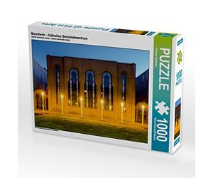 CALVENDO Puzzle Mannheim - Centre communautaire juif 1000 Pieces 64 x 48 cm from Thomas Seethaler