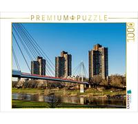 CALVENDO Puzzle Mannheim - Développement du Neckar du Nord 1000 Pieces 64 x 48 cm from Thomas Seethaler