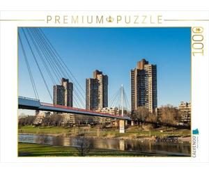 CALVENDO Puzzle Mannheim - Développement du Neckar du Nord 1000 Pieces 64 x 48 cm from Thomas Seethaler