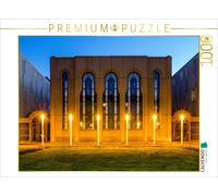 CALVENDO Puzzle Mannheim - Jüdisches Gemeindezentrum | 1000 Teile Lege-Größe 64x