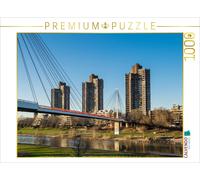 CALVENDO Puzzle Mannheim - Développement du Neckar du Nord 1000 Pieces 64 x 48 cm from Thomas Seethaler
