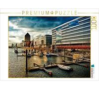 CALVENDO Puzzle Marina, bâtiment Hitachi (en arrière-Plan Archives nationales NRW) 1000 pièces Taille de la Pose 64 x 48 cm Photo Puzzle Image de HP Graphics