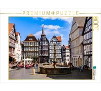 CALVENDO Puzzle Market place with Rolandsbrunnen | 1000 pieces, finished size 25