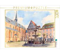 CALVENDO Puzzle Market square in Neustadt an der Weinstraße | 1000 pieces, finis