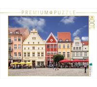CALVENDO Puzzle Marktplatz Greifswald 1000 Teile Puzzle quer 1000 Pieces 64 x 48 cm from Thomas Becker