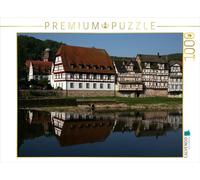 CALVENDO Puzzle Marstall et Maisons à colombages à Rotenburg a.d. Fulda 1000 Pieces 64 x 48 cm from Martina Berg