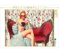 CALVENDO Puzzle Mascarade de pin-up 1000 Pieces 64 x 48 cm from Renate Bleicher
