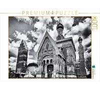 CALVENDO Puzzle Mathildenhöhe - 1000 pièces - Dimensions : 64 x 48 cm - Puzzle Photo pour des Heures de Bonheur