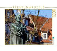 CALVENDO Puzzle Matin Luther Statue Eisenach 1000 Pieces 64 x 48 cm from Roland Brack