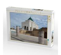 CALVENDO Puzzle Mausolée Mohammed V, Rabat | 1000 pièces - Dimensions : 64 x 48 cm - Puzzle Photo pour des Heures de Bonheur
