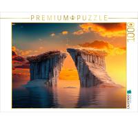 CALVENDO Puzzle Meeting of the cliffs - Surreal landscape | 1000 pieces, finishe