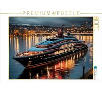 CALVENDO Puzzle Mega Yachts - Perfection sur l'eau - Taille de la Pose - Puzzle Photo pour des Heures heureuses