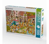 CALVENDO Puzzle Mein Dorf im Sommer 1000 Teile Puzzle quer 1000 Pieces 64 x 48 cm from Marion Krätschmer