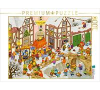 CALVENDO Puzzle Mein Dorf im Winter 1000 Teile Puzzle quer 1000 Pieces 64 x 48 cm from Marion Krätschmer
