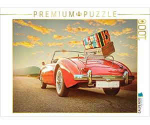 CALVENDO Puzzle Mein Oldtimer Auf der Reise 1000 Teile Puzzle quer 1000 Pieces 64 x 48 cm from Liselotte Brunner-Klaus