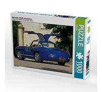 CALVENDO Puzzle Mercedes 300 SL Aluminium 1000 Teile Puzzle quer 1000 Pieces 64 x 48 cm from Stefan BAU
