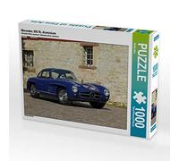 CALVENDO Puzzle Mercedes 300 SL Aluminium 1000 Teile Puzzle quer 1000 Pieces 64 x 48 cm from Stefan BAU