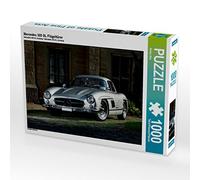 CALVENDO Puzzle Mercedes 300 SL Flügeltürer 1000 Teile Puzzle quer 1000 Pieces 64 x 48 cm from Stefan BAU