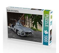 CALVENDO Puzzle Mercedes 300 SL Flügeltürer 1000 Teile Puzzle quer 1000 Pieces 64 x 48 cm from Stefan BAU