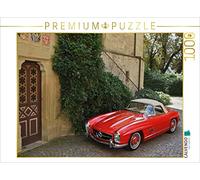 CALVENDO Puzzle Mercedes 300 SL Raodster 1000 Teile Puzzle quer 1000 Pieces 64 x 48 cm from Stefan BAU