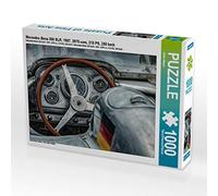 CALVENDO Puzzle Mercedes Benz 300 SLR, 1957. 2975 CCM, 215 CV, 250 km/h, 1000 pièces, Taille de la Ponte, 64 x 48 cm, Photo de Puzzle, Image de Dieter Meyer