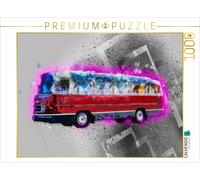 CALVENDO Puzzle Mercedes Benz Bus 1000 Teile Puzzle quer 1000 Pieces 64 x 48 cm from Dirk Meutzner