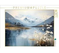 CALVENDO Puzzle Messager du Printemps | 1000 pièces Taille de la Pose 64 x 48 cm Puzzle Photo pour des Heures heureuses