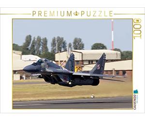 CALVENDO Puzzle MIG-29A Armée de l'air Polonaise 1000 Pieces 64 x 48 cm from Brigitte Wohletz