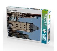 CALVENDO Puzzle Miltenberg, Porte de Wurtzburg 1000 pièces Puzzle Haut | 1000 pièces Taille de la Pose 48 x 64 cm Puzzle Photo pour des Heures heureuses