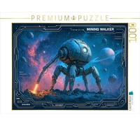 CALVENDO Puzzle Mining Walker - Technique de Science-Fiction | 1000 pièces - Taille de la Pose 64 x 48 cm - Puzzle Photo pour des Heures heureuses