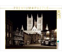 CALVENDO Puzzle Mittelalterliche Kathedrale in Lincoln 1000 Teile Puzzle quer |