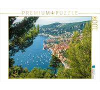 CALVENDO Puzzle Mittelmeerküste bei Villefranche-sur-Mer 1000 Teile Puzzle quer 1000 Pieces 64 x 48 cm from Christian Müringer